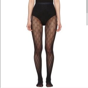 Authentic gucci interlocking g tights